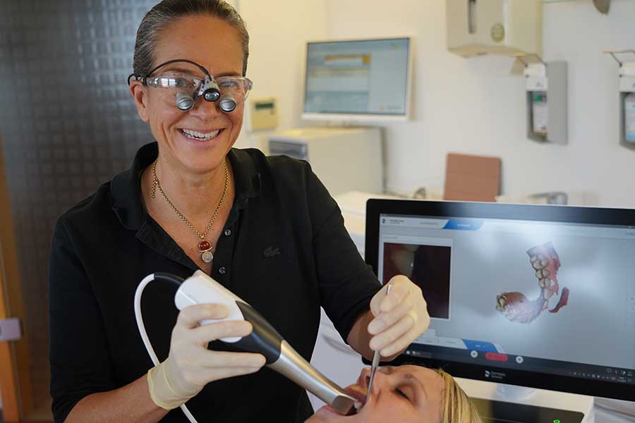 Scanner-Zahnabdruck Scanner-Zahnabdruck